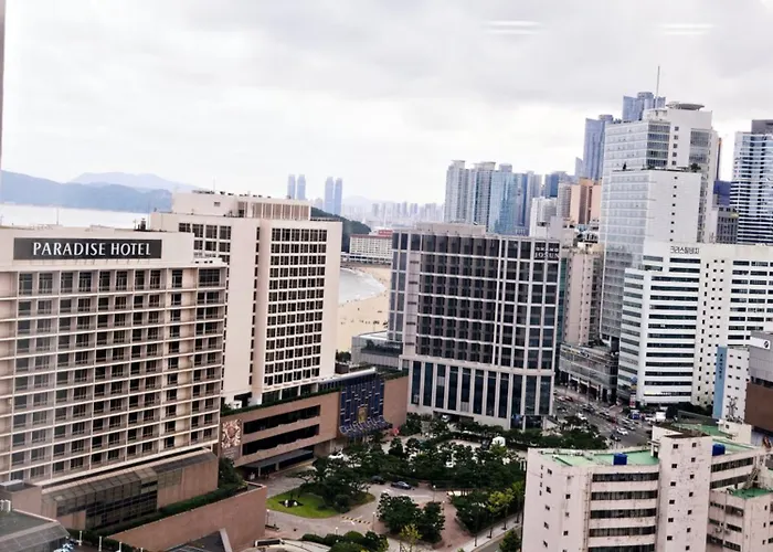 2 Minutes Run To The Sea Only 152m, Special Benefit Of Waterpark 195m Away Ciudad Metropolitana de Busan