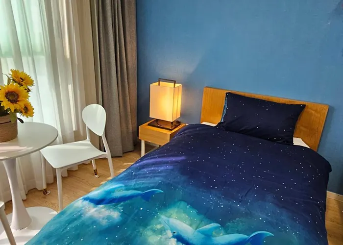 2 Minutes Run To The Sea Only 152m, Special Benefit Of Waterpark 195m Away Apartamento Ciudad Metropolitana de Busan